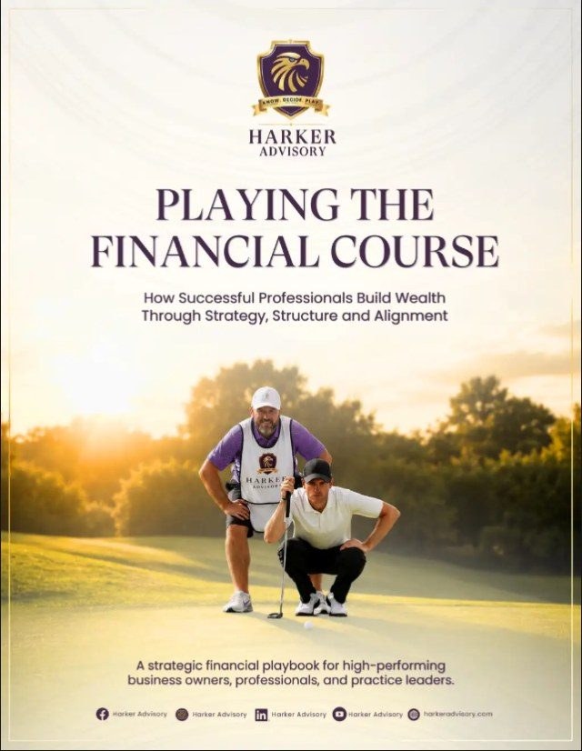 The Strategic Tax & Wealth Playbook — Playing the Financial Course, book cover